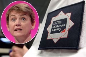 Immigration warning: Shadow Home Secretary Yvette Cooper (Photo credit: Sunday Mirror)